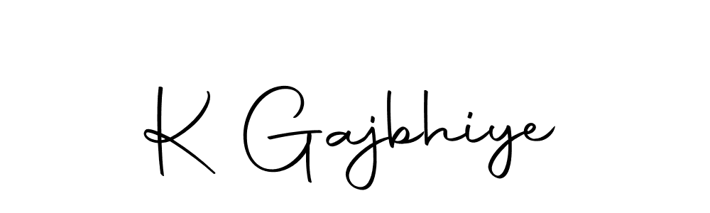 You can use this online signature creator to create a handwritten signature for the name K Gajbhiye. This is the best online autograph maker. K Gajbhiye signature style 10 images and pictures png