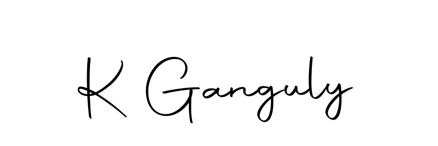 Make a beautiful signature design for name K Ganguly. With this signature (Autography-DOLnW) style, you can create a handwritten signature for free. K Ganguly signature style 10 images and pictures png