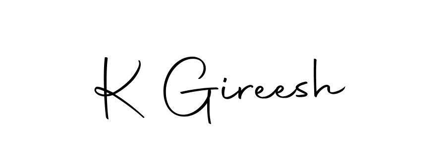 Also You can easily find your signature by using the search form. We will create K Gireesh name handwritten signature images for you free of cost using Autography-DOLnW sign style. K Gireesh signature style 10 images and pictures png