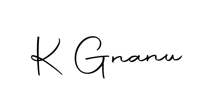 This is the best signature style for the K Gnanu name. Also you like these signature font (Autography-DOLnW). Mix name signature. K Gnanu signature style 10 images and pictures png