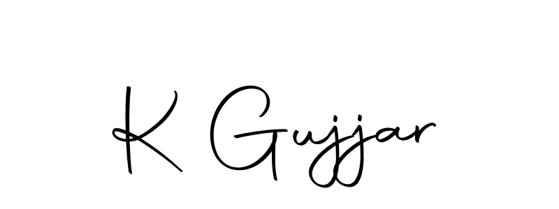 Once you've used our free online signature maker to create your best signature Autography-DOLnW style, it's time to enjoy all of the benefits that K Gujjar name signing documents. K Gujjar signature style 10 images and pictures png