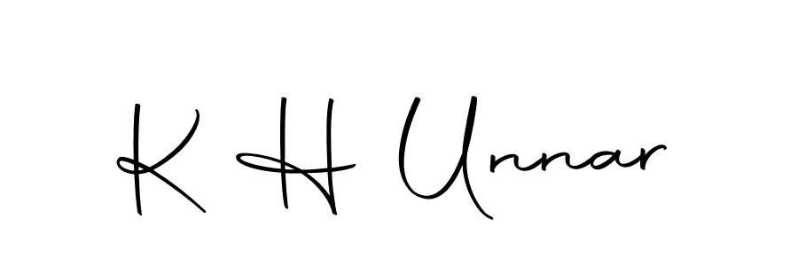 It looks lik you need a new signature style for name K H Unnar. Design unique handwritten (Autography-DOLnW) signature with our free signature maker in just a few clicks. K H Unnar signature style 10 images and pictures png