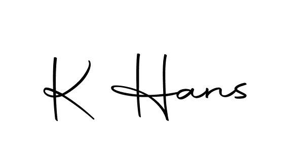 Make a beautiful signature design for name K Hans. With this signature (Autography-DOLnW) style, you can create a handwritten signature for free. K Hans signature style 10 images and pictures png