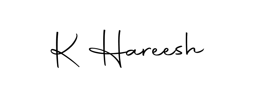 K Hareesh stylish signature style. Best Handwritten Sign (Autography-DOLnW) for my name. Handwritten Signature Collection Ideas for my name K Hareesh. K Hareesh signature style 10 images and pictures png