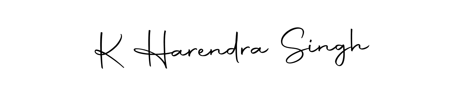 How to make K Harendra Singh signature? Autography-DOLnW is a professional autograph style. Create handwritten signature for K Harendra Singh name. K Harendra Singh signature style 10 images and pictures png