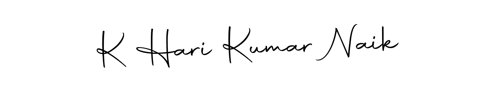 K Hari Kumar Naik stylish signature style. Best Handwritten Sign (Autography-DOLnW) for my name. Handwritten Signature Collection Ideas for my name K Hari Kumar Naik. K Hari Kumar Naik signature style 10 images and pictures png