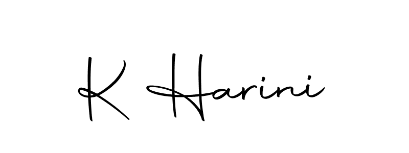 Use a signature maker to create a handwritten signature online. With this signature software, you can design (Autography-DOLnW) your own signature for name K Harini. K Harini signature style 10 images and pictures png