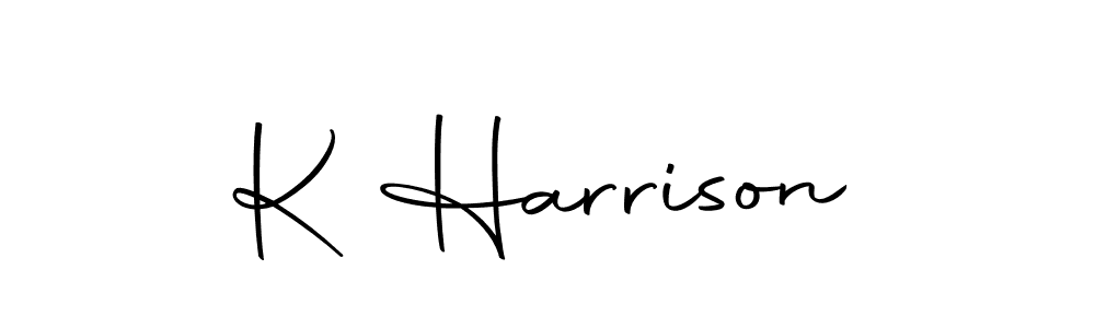 Use a signature maker to create a handwritten signature online. With this signature software, you can design (Autography-DOLnW) your own signature for name K Harrison. K Harrison signature style 10 images and pictures png