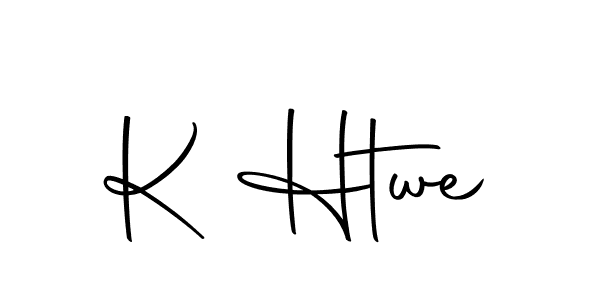 How to make K Htwe signature? Autography-DOLnW is a professional autograph style. Create handwritten signature for K Htwe name. K Htwe signature style 10 images and pictures png