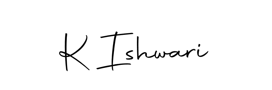 The best way (Autography-DOLnW) to make a short signature is to pick only two or three words in your name. The name K Ishwari include a total of six letters. For converting this name. K Ishwari signature style 10 images and pictures png