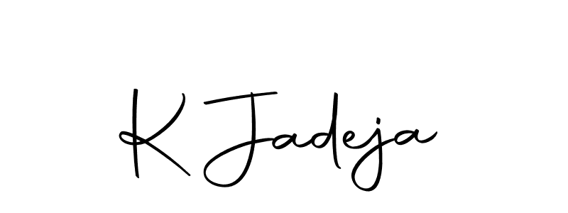 Similarly Autography-DOLnW is the best handwritten signature design. Signature creator online .You can use it as an online autograph creator for name K Jadeja. K Jadeja signature style 10 images and pictures png