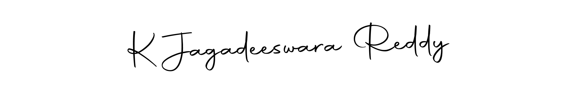 Make a beautiful signature design for name K Jagadeeswara Reddy. With this signature (Autography-DOLnW) style, you can create a handwritten signature for free. K Jagadeeswara Reddy signature style 10 images and pictures png