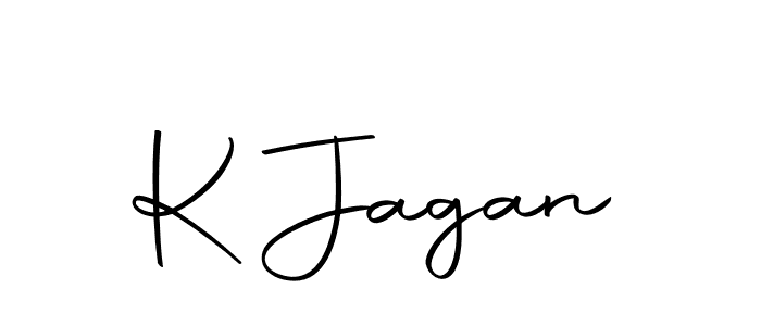 Use a signature maker to create a handwritten signature online. With this signature software, you can design (Autography-DOLnW) your own signature for name K Jagan. K Jagan signature style 10 images and pictures png