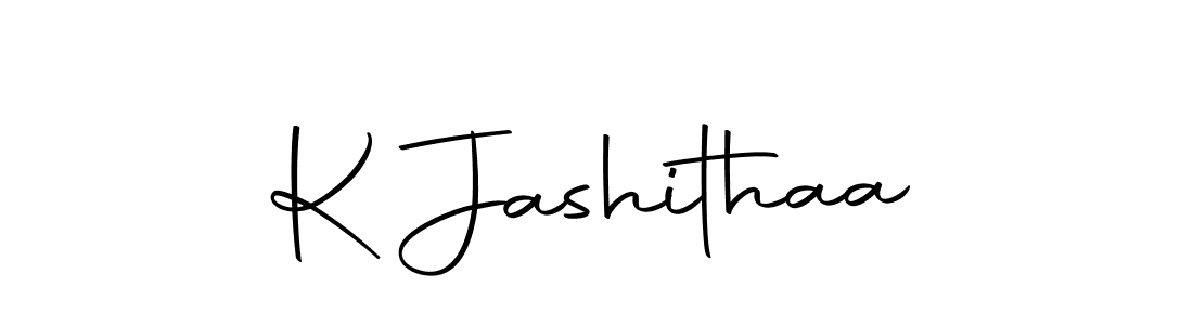 The best way (Autography-DOLnW) to make a short signature is to pick only two or three words in your name. The name K Jashithaa include a total of six letters. For converting this name. K Jashithaa signature style 10 images and pictures png