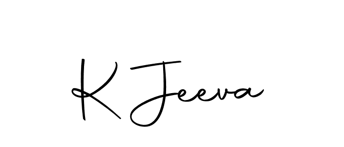 Make a short K Jeeva signature style. Manage your documents anywhere anytime using Autography-DOLnW. Create and add eSignatures, submit forms, share and send files easily. K Jeeva signature style 10 images and pictures png