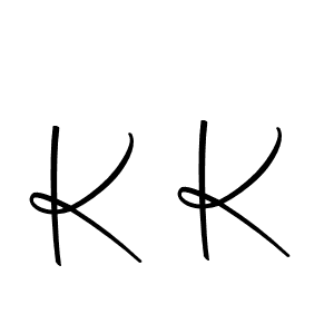 The best way (Autography-DOLnW) to make a short signature is to pick only two or three words in your name. The name K K include a total of six letters. For converting this name. K K signature style 10 images and pictures png