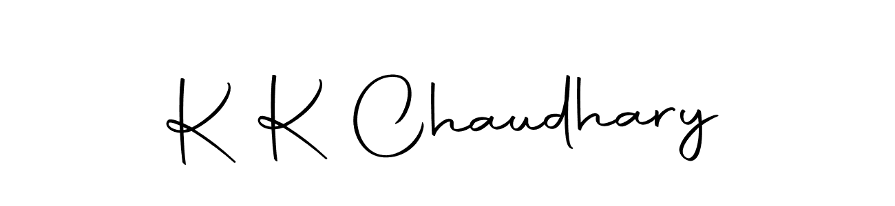 How to make K K Chaudhary name signature. Use Autography-DOLnW style for creating short signs online. This is the latest handwritten sign. K K Chaudhary signature style 10 images and pictures png