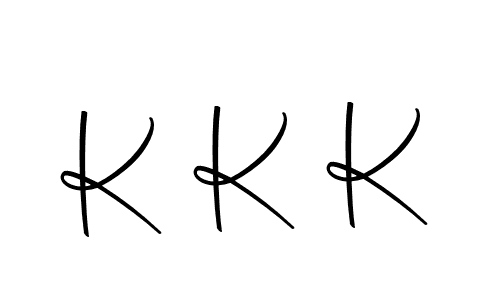 Make a beautiful signature design for name K K K. With this signature (Autography-DOLnW) style, you can create a handwritten signature for free. K K K signature style 10 images and pictures png