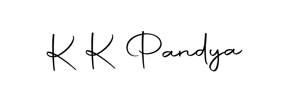 K K Pandya stylish signature style. Best Handwritten Sign (Autography-DOLnW) for my name. Handwritten Signature Collection Ideas for my name K K Pandya. K K Pandya signature style 10 images and pictures png