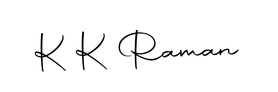 How to make K K Raman signature? Autography-DOLnW is a professional autograph style. Create handwritten signature for K K Raman name. K K Raman signature style 10 images and pictures png