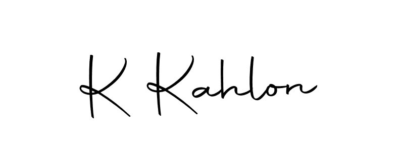 This is the best signature style for the K Kahlon name. Also you like these signature font (Autography-DOLnW). Mix name signature. K Kahlon signature style 10 images and pictures png