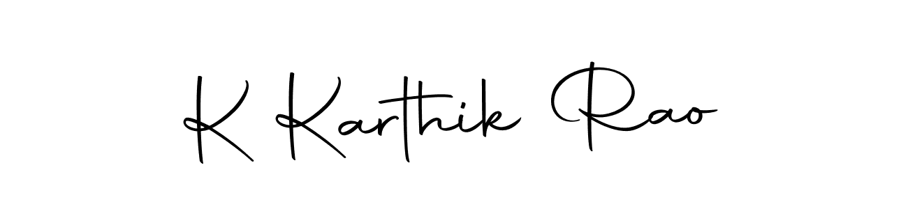 It looks lik you need a new signature style for name K Karthik Rao. Design unique handwritten (Autography-DOLnW) signature with our free signature maker in just a few clicks. K Karthik Rao signature style 10 images and pictures png