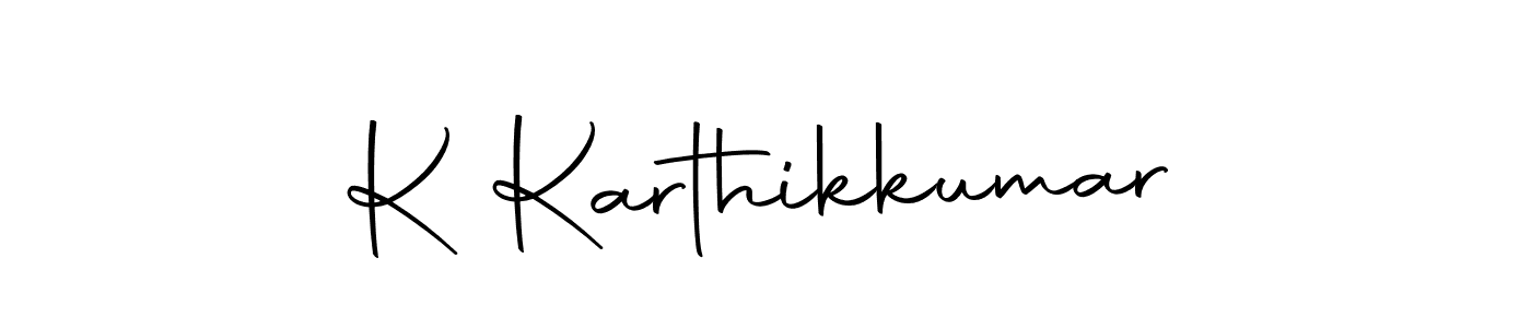 You should practise on your own different ways (Autography-DOLnW) to write your name (K Karthikkumar) in signature. don't let someone else do it for you. K Karthikkumar signature style 10 images and pictures png