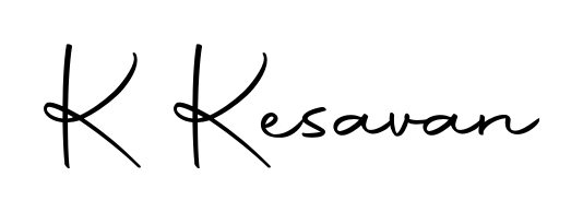 Style your name K Kesavan with confidence using Autography-DOLnW signature design. Simple, elegant, and ready for immediate document use. K Kesavan signature style 10 images and pictures png