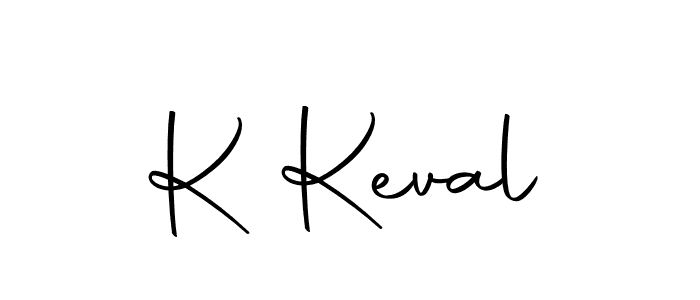 Use a signature maker to create a handwritten signature online. With this signature software, you can design (Autography-DOLnW) your own signature for name K Keval. K Keval signature style 10 images and pictures png