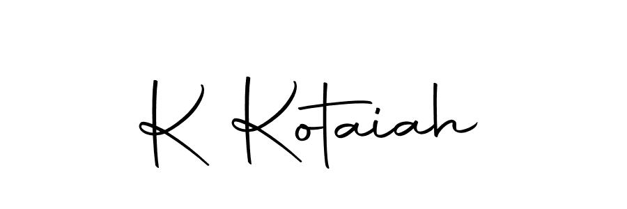 K Kotaiah stylish signature style. Best Handwritten Sign (Autography-DOLnW) for my name. Handwritten Signature Collection Ideas for my name K Kotaiah. K Kotaiah signature style 10 images and pictures png