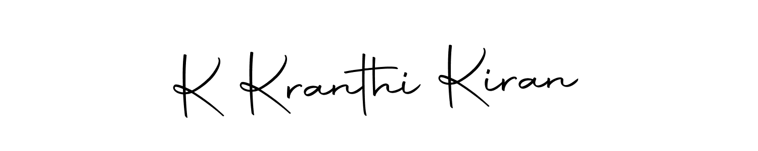 How to make K Kranthi Kiran signature? Autography-DOLnW is a professional autograph style. Create handwritten signature for K Kranthi Kiran name. K Kranthi Kiran signature style 10 images and pictures png
