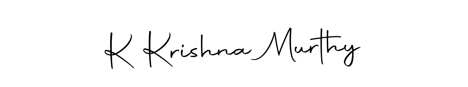The best way (Autography-DOLnW) to make a short signature is to pick only two or three words in your name. The name K Krishna Murthy include a total of six letters. For converting this name. K Krishna Murthy signature style 10 images and pictures png