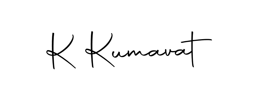 You should practise on your own different ways (Autography-DOLnW) to write your name (K Kumavat) in signature. don't let someone else do it for you. K Kumavat signature style 10 images and pictures png