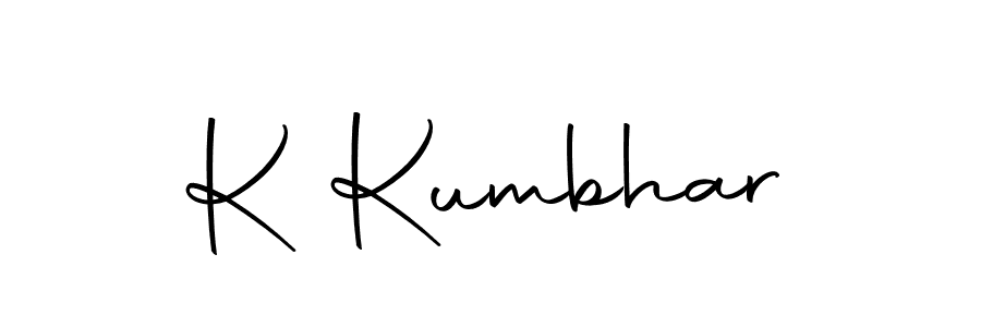 if you are searching for the best signature style for your name K Kumbhar. so please give up your signature search. here we have designed multiple signature styles  using Autography-DOLnW. K Kumbhar signature style 10 images and pictures png