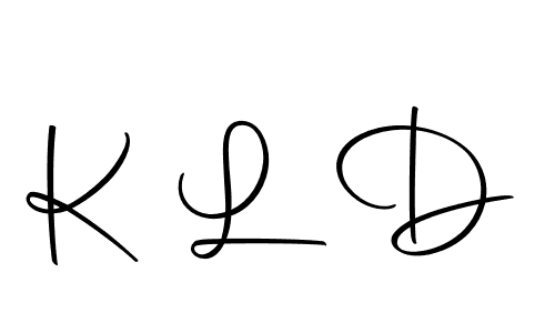 This is the best signature style for the K L D name. Also you like these signature font (Autography-DOLnW). Mix name signature. K L D signature style 10 images and pictures png
