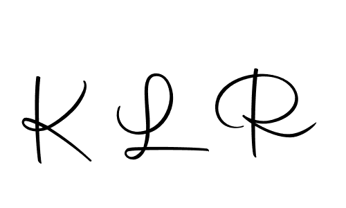The best way (Autography-DOLnW) to make a short signature is to pick only two or three words in your name. The name K L R include a total of six letters. For converting this name. K L R signature style 10 images and pictures png