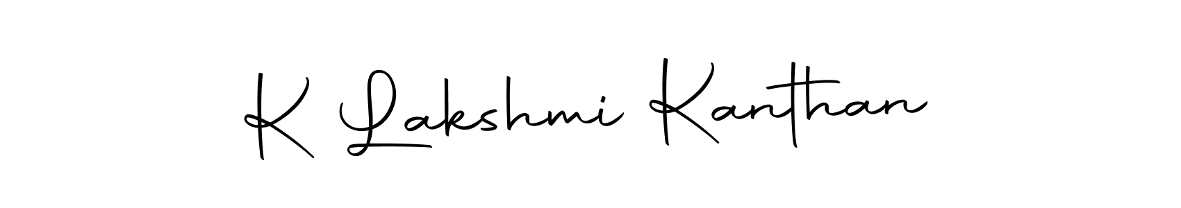 Also we have K Lakshmi Kanthan name is the best signature style. Create professional handwritten signature collection using Autography-DOLnW autograph style. K Lakshmi Kanthan signature style 10 images and pictures png
