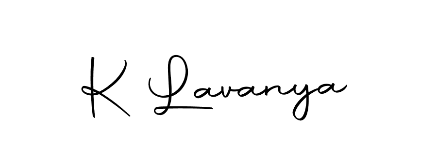 How to make K Lavanya signature? Autography-DOLnW is a professional autograph style. Create handwritten signature for K Lavanya name. K Lavanya signature style 10 images and pictures png