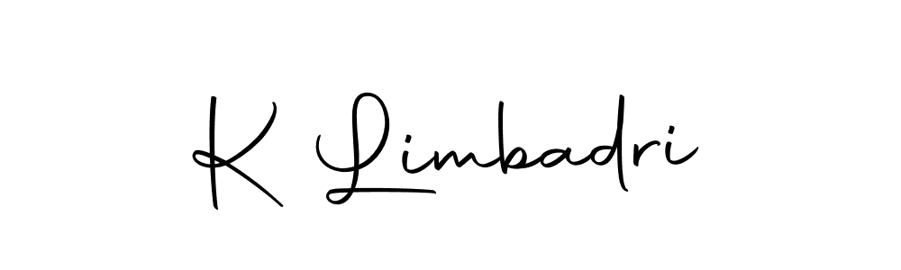 if you are searching for the best signature style for your name K Limbadri. so please give up your signature search. here we have designed multiple signature styles  using Autography-DOLnW. K Limbadri signature style 10 images and pictures png