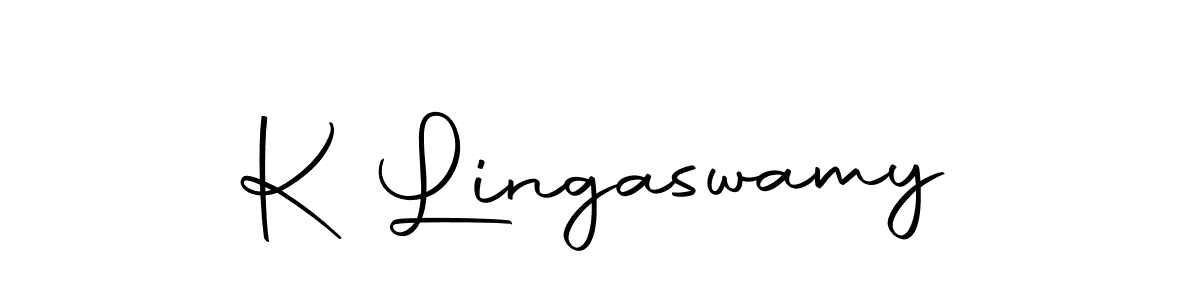 The best way (Autography-DOLnW) to make a short signature is to pick only two or three words in your name. The name K Lingaswamy include a total of six letters. For converting this name. K Lingaswamy signature style 10 images and pictures png