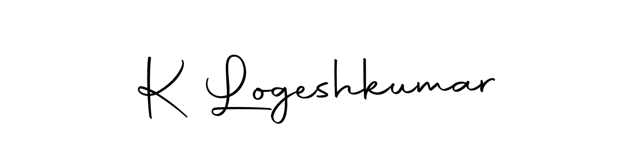 This is the best signature style for the K Logeshkumar name. Also you like these signature font (Autography-DOLnW). Mix name signature. K Logeshkumar signature style 10 images and pictures png