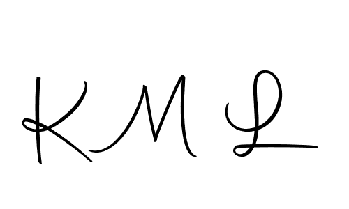 This is the best signature style for the K M L name. Also you like these signature font (Autography-DOLnW). Mix name signature. K M L signature style 10 images and pictures png