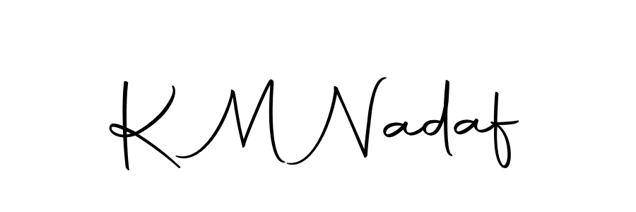 Once you've used our free online signature maker to create your best signature Autography-DOLnW style, it's time to enjoy all of the benefits that K M Nadaf name signing documents. K M Nadaf signature style 10 images and pictures png