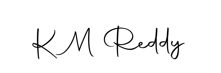 How to make K M Reddy signature? Autography-DOLnW is a professional autograph style. Create handwritten signature for K M Reddy name. K M Reddy signature style 10 images and pictures png