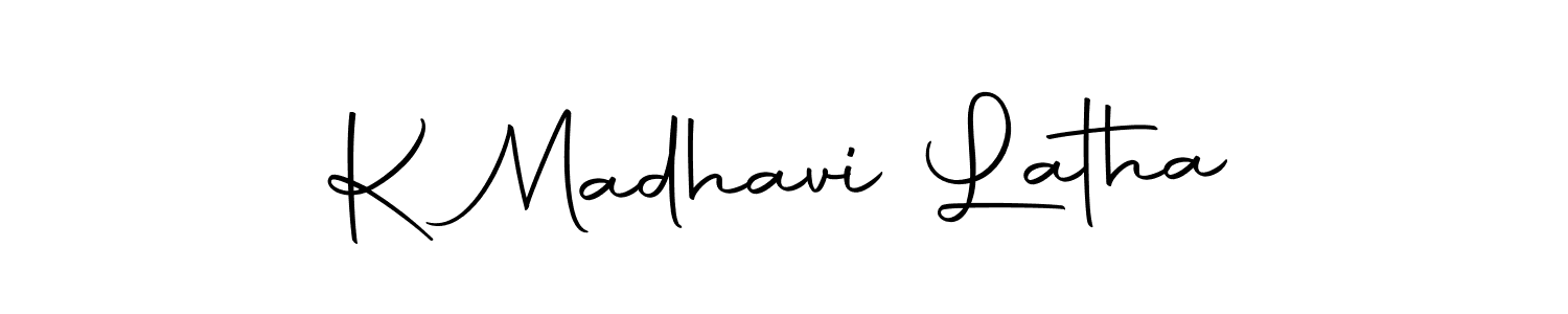 You can use this online signature creator to create a handwritten signature for the name K Madhavi Latha. This is the best online autograph maker. K Madhavi Latha signature style 10 images and pictures png