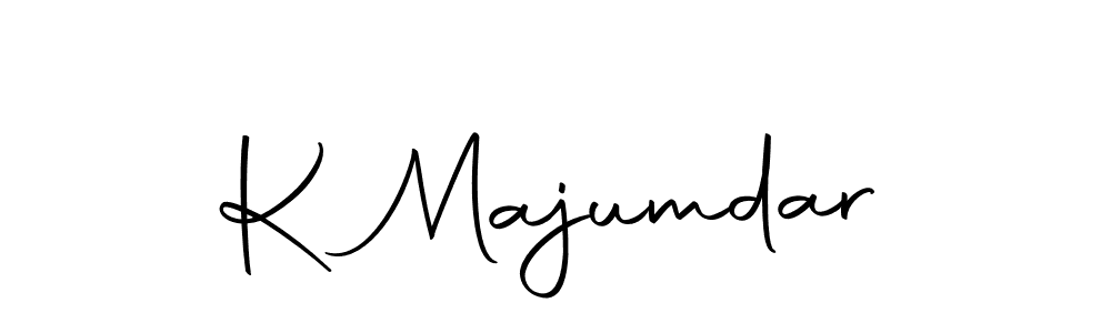 Design your own signature with our free online signature maker. With this signature software, you can create a handwritten (Autography-DOLnW) signature for name K Majumdar. K Majumdar signature style 10 images and pictures png