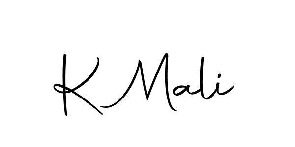 How to make K Mali name signature. Use Autography-DOLnW style for creating short signs online. This is the latest handwritten sign. K Mali signature style 10 images and pictures png