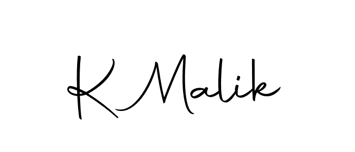 Also we have K Malik name is the best signature style. Create professional handwritten signature collection using Autography-DOLnW autograph style. K Malik signature style 10 images and pictures png