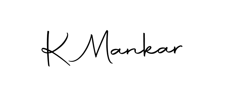 Here are the top 10 professional signature styles for the name K Mankar. These are the best autograph styles you can use for your name. K Mankar signature style 10 images and pictures png