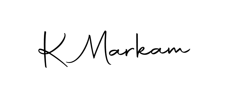 Also we have K Markam name is the best signature style. Create professional handwritten signature collection using Autography-DOLnW autograph style. K Markam signature style 10 images and pictures png